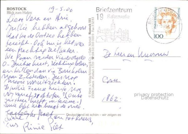 Rostock Fliegeraufnahme mit Hafen – Bild 2