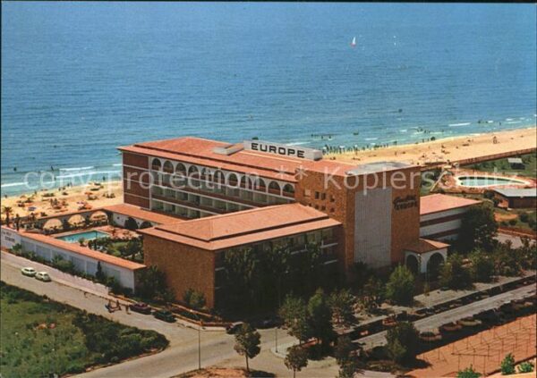 Comarruga Fliegeraufnahme Gran Hotel  Europe