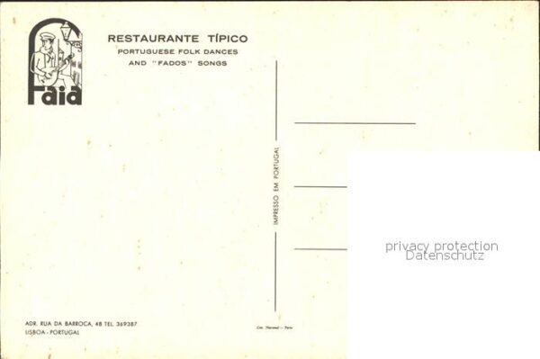 Portugal Faia Restaurante Tipico Folkdance and F – Bild 2