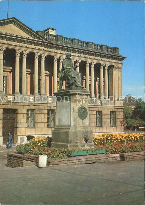 Poznan Posen Biblioteka Raczynskich i pomnik Higier