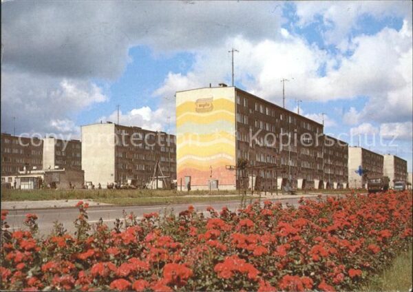 Slupsk Fragment dzielnicy mieszkaniowej Zatorz