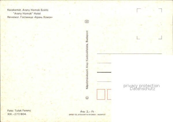 Kecskemet Arany Homok Szallo – Bild 2