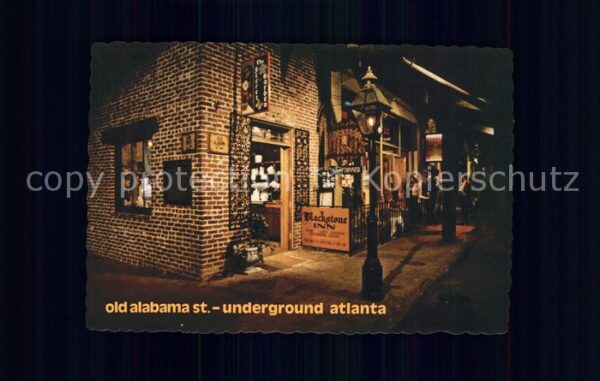 Atlanta Georgia Old Alabama St Underground Atlanta