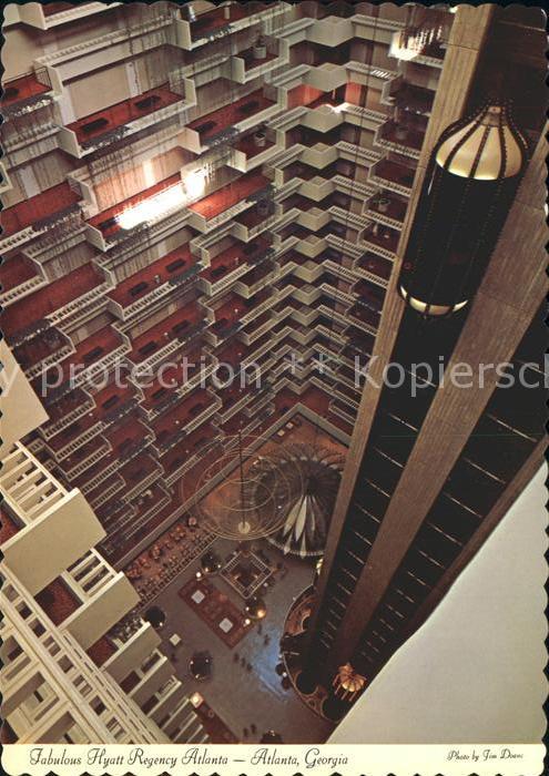 Atlanta Georgia Hyatt Regency Atlanta