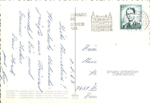 Bruessel Bruxelles Koekelberg Nationale Basilika Heiliges – Bild 2