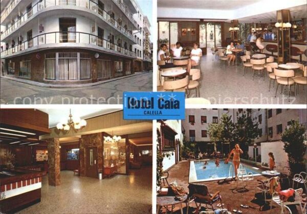 Calella Hotel Cala Gastraum Swimmingpool