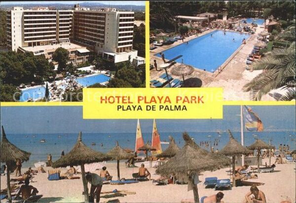 Playa de Palma Mallorca Hotel Playa Park Swimmingpool Strandpar