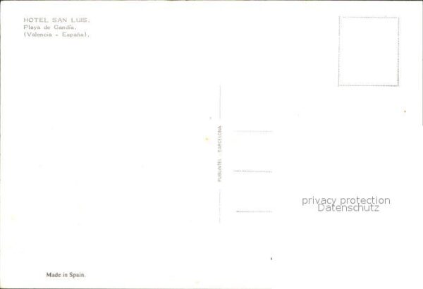 Playa de Gandia Hotel San Luis – Bild 2