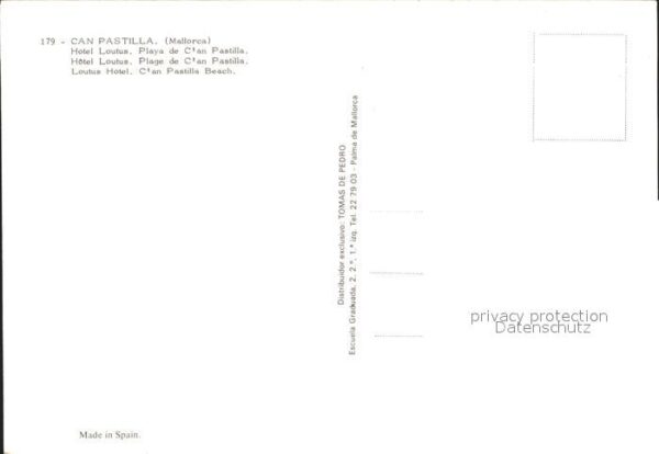 Can Pastilla Palma de Mallorca Hotel Loutus Strandpartie – Bild 2