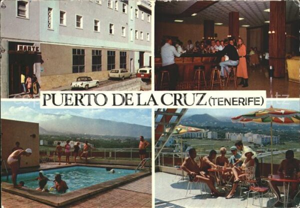 Puerto de la Cruz Hotel R Marte Swimmingpool Bar