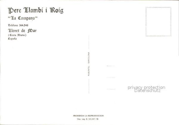 Lloret de Mar Pedro La Campana – Bild 2
