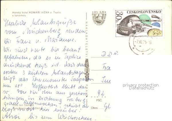 Teplice Horsky hotel Komari Vizka – Bild 2