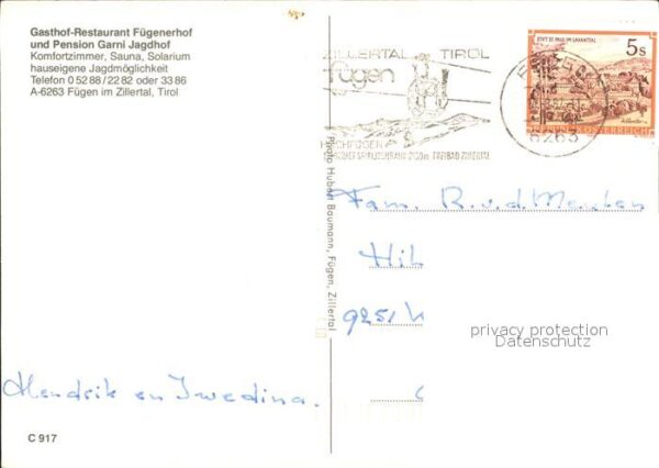 Fuegen Gasthof Restaurant Fügenerhof mit Pensi – Bild 2