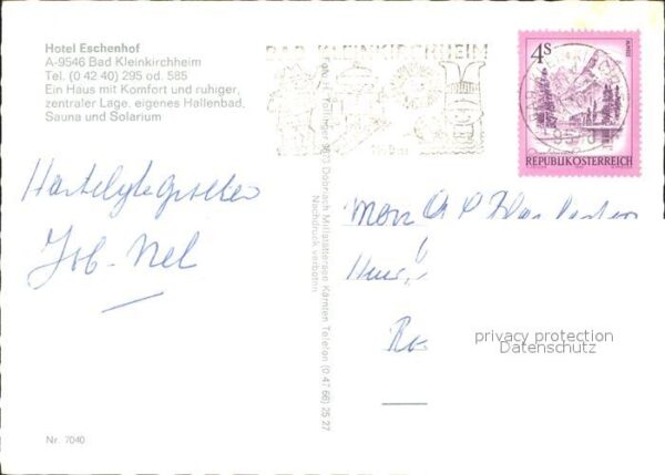 Bad Kleinkirchheim Kaernten Hotel Eschenhof – Bild 2