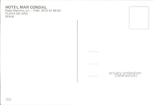 Playa de Aro Cataluna Hotel Mar Condal Strandpartie – Bild 2