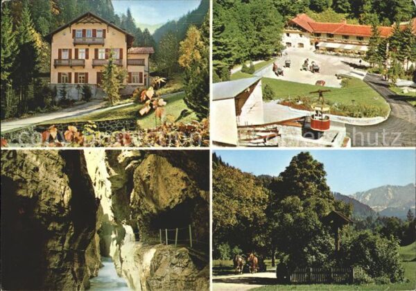 Garmisch-Partenkirchen Erholungsheim Partnachklamm Bergbahn Fe