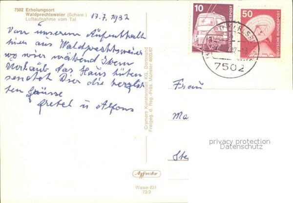 Waldprechtsweier Fliegeraufnahme – Bild 2