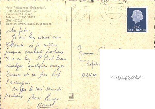 Zwijndrecht Netherlands Hotel Swindregt – Bild 2