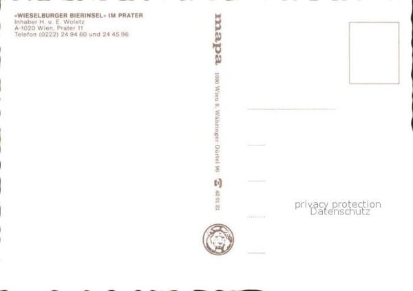 Wien Wieselburger Bierinsel Pferdekutsche – Bild 2