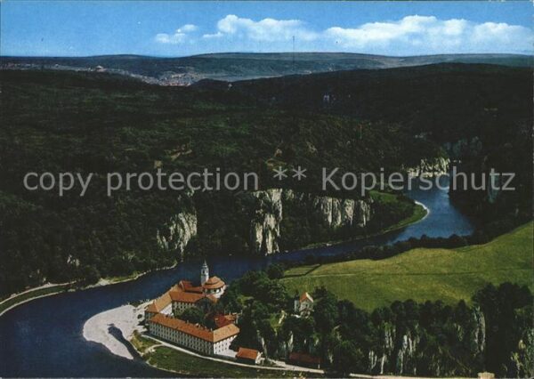 Kelheim Kloster Weltenburg mit Donaudurchbruch
