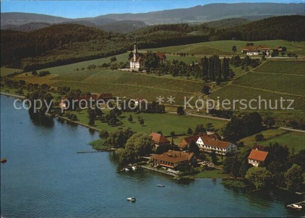 Birnau am Bodensee Basilika Fliegeraufnahme