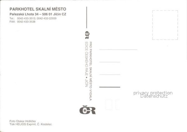 Jicin Parkhotel Skalni Mesto Felsen Naturschw – Bild 2