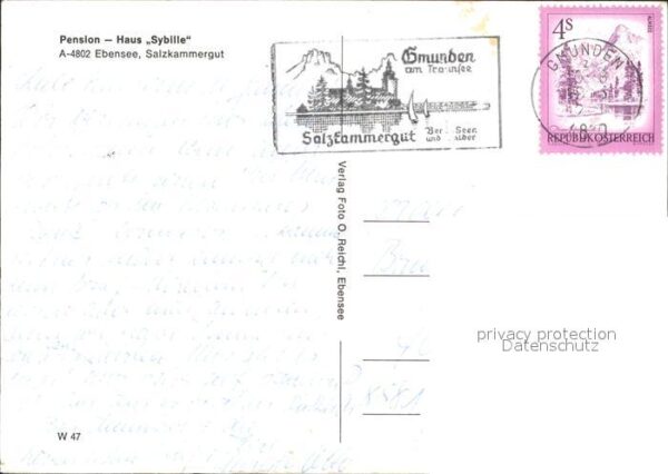 Ebensee Oberoesterreich Pension Haus Sybille – Bild 2