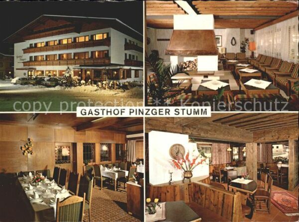 Stumm Zillertal Gasthof Pinzger Gasträume