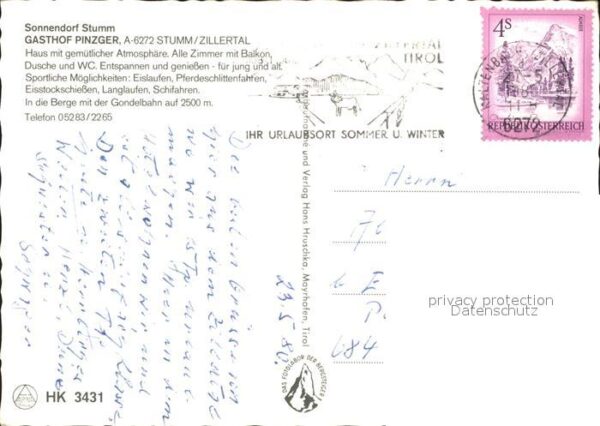 Stumm Zillertal Gasthof Pinzger Gasträume – Bild 2