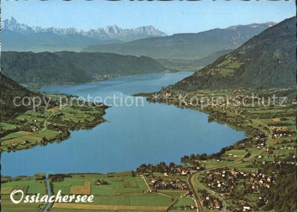 Ossiachersee Panorama mit Julische Alpen Steindorf S