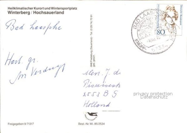 Winterberg Hochsauerland Bad Laasphe Fliegeraufnahme – Bild 2