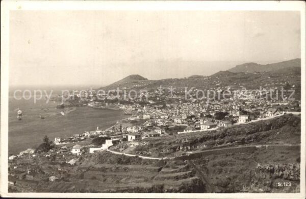 Funchal Blick auf die Stadt