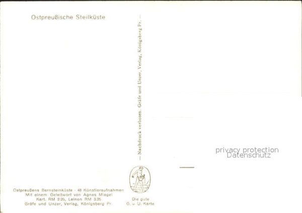 Ostpreussen Region Steilküste – Bild 2