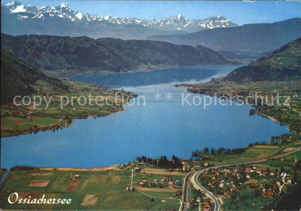 Ossiachersee mit Julische Alpen