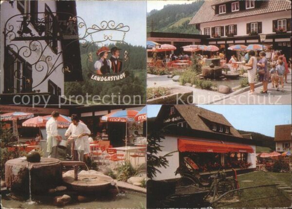 Gutach Breisgau Landgasthof zum Museum Freiterrasse