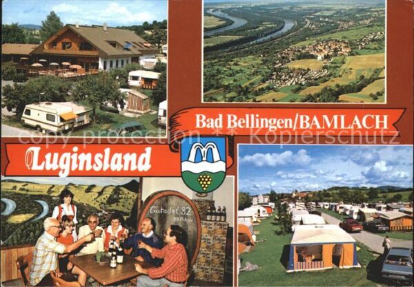 Bamlach Terrassenanlage Camping Luginsland Orts
