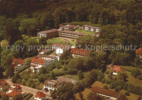 Bad Salzhausen Hessisches Staatsbad Fliegeraufnahme
