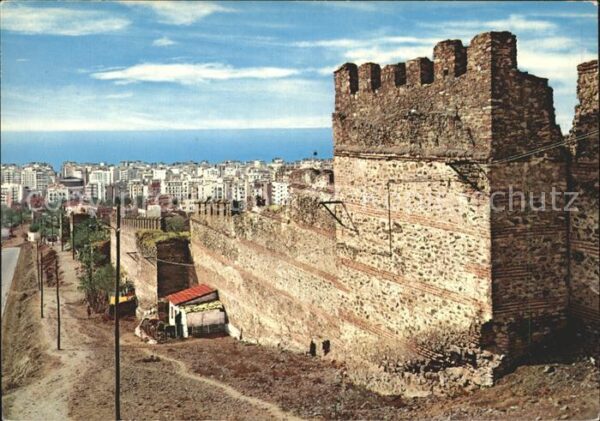 Thessaloniki Mauer von Eptapurgion