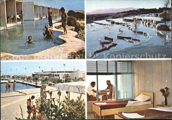 Pamukkale Denizli Esot Motel Swimmingpool Terrassenbad Zi