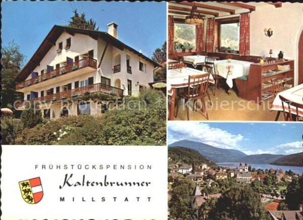 Millstatt Millstaettersee Frühstückspension Kaltenbrunner Panoram