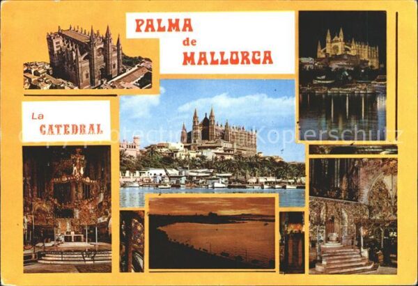 Palma de Mallorca La Catedral Teilansichten