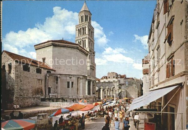 Split Spalato Markt Kirche