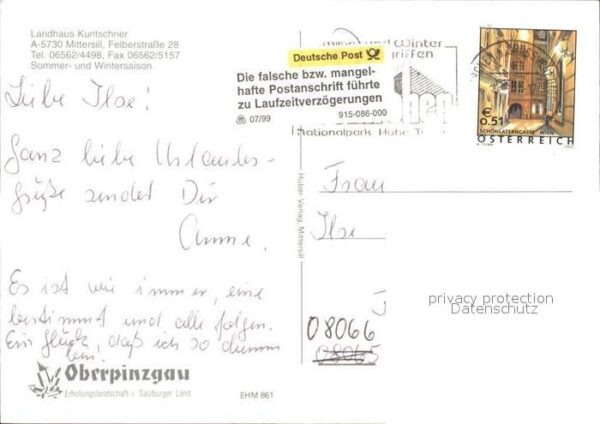 Mittersill Oberpinzgau Landhaus Kuntschner Panorama – Bild 2