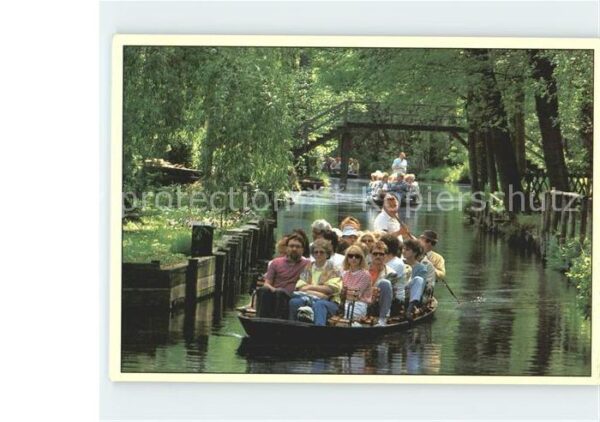 Klein Leine Bootspartie im Spreewald Landgasthof Go