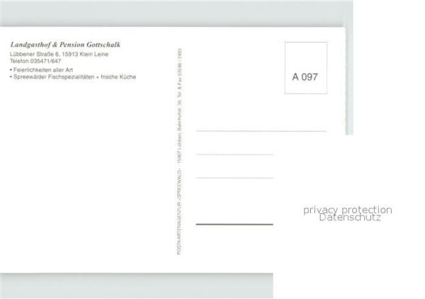 Klein Leine Landgasthof Pension Gottschalk Details – Bild 2