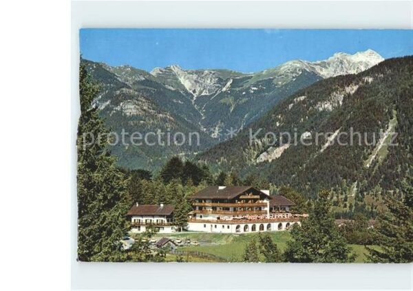 Mittenwald Bayern Berggasthof und Cafe Gröbl Alm