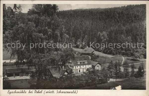 Dobel Schwarzwald Eyachmühle Gasthaus Pension