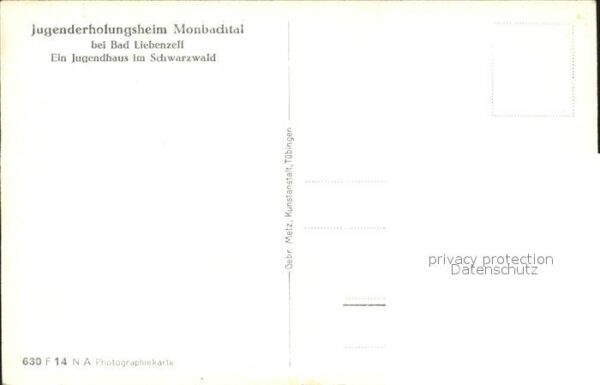 Bad Liebenzell Jugenderholungsheim Monbachtal – Bild 2