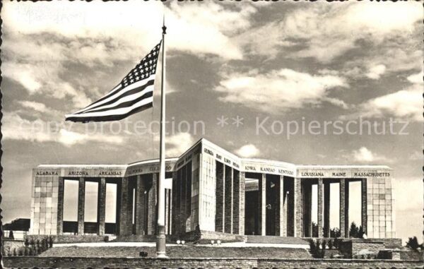 Bastogne Liege Memorial aux Americain Mardasson