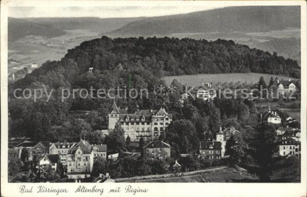 Bad Kissingen Altenburg mit Regina Fliegeraufnahme